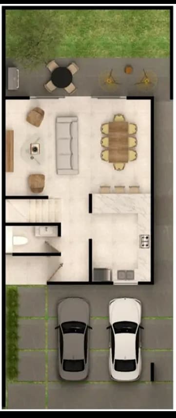Ground floor layout