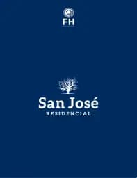 Brochure San José Residencial, FH Inmobiliaria