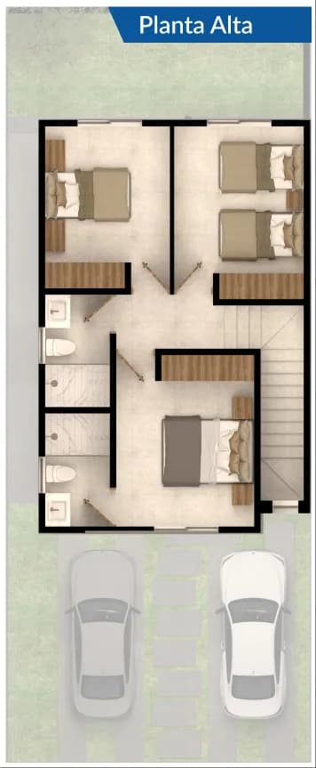 Upper-floor layout