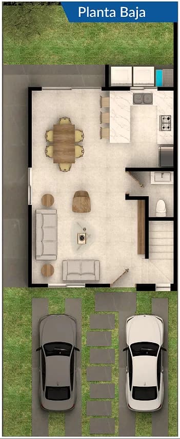 Ground-floor layout