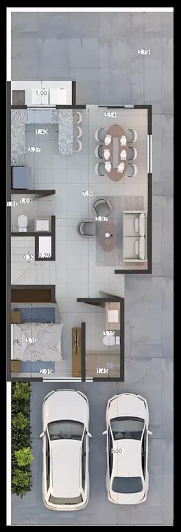 Ground-floor layout