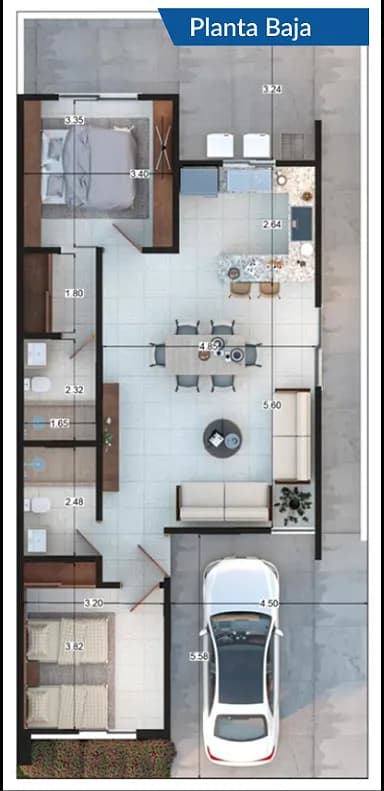 Ground-floor spaces