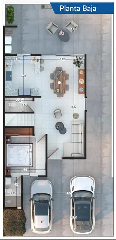 Ground-floor spaces