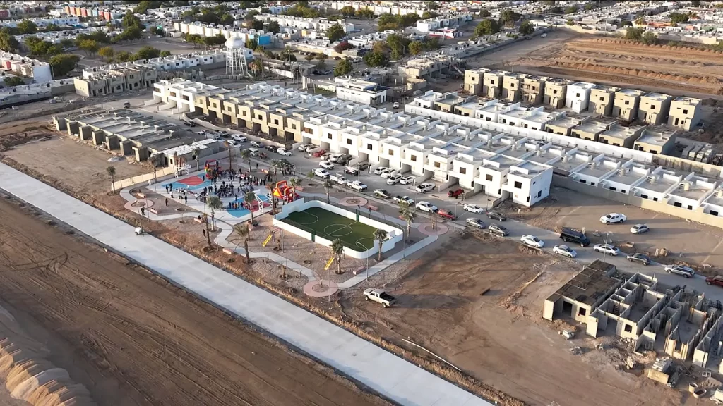 Desarrollo San Rafael, toma aérea. Inmobiliaria FH